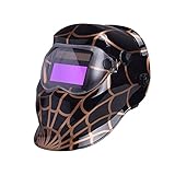 Giantree 溶接ヘルメット、1501Aスパイダーマン3灼熱溶接ヘルメット溶接機マスクUV保護IR保護