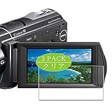 3枚 VacFun フィルム ， Sony ソニー HDR-CX500V 向けの 保護フィルム 液晶保護 フィルム 保護フィルム（非 ガラスフィルム 強化ガラス ガラス ）