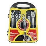 B Blesiya ラチェットレンチ　フレキシブルヘッド　コンビネーションスパナ　ラチェット　スパナレンチ　高品質