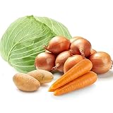 4種野菜セット 国産野菜セット 野菜詰め合せ （キャベツ・たまねぎ・じゃがいも・にんじん） 野菜 野菜セット 詰め合わせ きゃべつ 玉ねぎ ポテト 人参 定番 万能 おうちごはん おうち時間 ご家庭用 大量 おためし ギフト (【常温】キャベツ1玉・たまねぎ・じゃがいも・にんじん各約1kg)