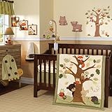 Lambs & Ivy 7 Piece Crib Set - Echo by Lambs & Ivy [並行輸入品]