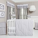 Trend Lab 3 Piece Crib Bedding Set, Gray and White Circles [並行輸入品]
