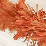 工場直接クラフト秋オレンジFall Harvestラフィアガーランドfor Fall Crafting、ホーム装飾