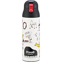 Skater チタン製携帯用魔法瓶　水筒 マグボトル 200ml チタン製 ブラック ミニ 水筒 直飲み 軽い