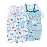 Piccolo (ピッコロ ) ベンリードレス (50～70cm) キムラタンの子供服 (34171-181b) サックス 50～70