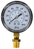 Brands2O TC2104-P2 Well Pump Pressure Gauge [並行輸入品]