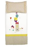 Petit Praia 110 x 170 cm Duvet Cover Casitas Crudo by Petit Praia