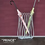 ［PRINCE］アンブレラスタンド（傘立て）-FRAMES&amp;SONS+アカシアカグ (アイボリー)