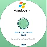 Windows 7 Home Premium SP1 (日本語版 32 ビットまたは 64 ビット) の交換インストール DVD (64 Bit)