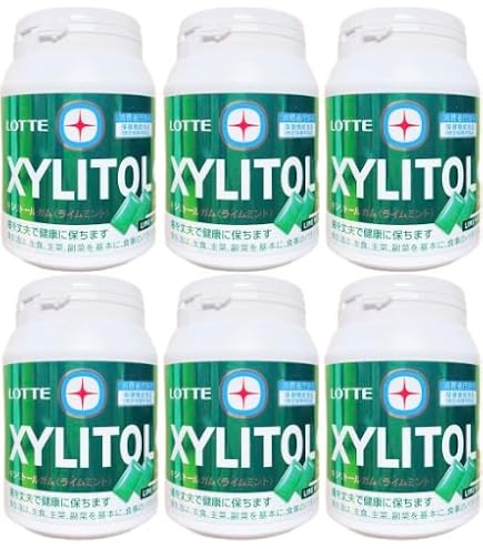 Amazon | (大容量)XYLITOL キシリトールガム ライムミント味 290g