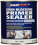 True Value srl1-qt開始右ホワイトInterior ExteriorラテックスStain Blocking下塗りシーラー、1-quart