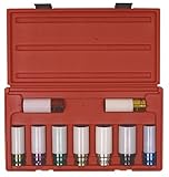 Sunex International 2849 9 Pc. 1/2' Dr. Extra Thin Wall Wheel Protector Impact Socket Set [並行輸入品]