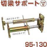 狭い開削工事に最適 切梁サポートKM型 95-130 ホーシン 両ネジタイプ