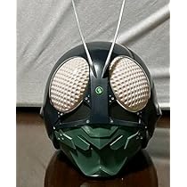 シン・仮面ライダーマスク　コスプレ Amazon.co.jp: 実物撮影 シン仮面ライダーの1号コスプレマスク