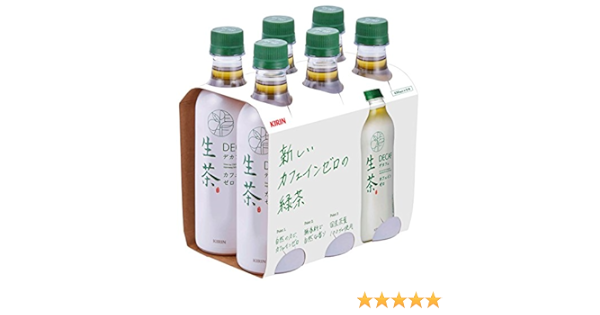 Amazon キリン 生茶デカフェ 430ml 6本 生茶 お茶飲料 通販