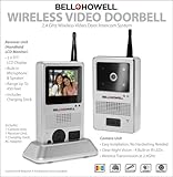 Bell + Howell 8553 2.4 GHz Wireless Video Door Intercom System by Bell + Howell