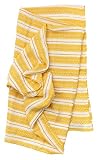 CLEMENTINE KIDS クレメンタインキッズ モスリンコットン スワドル 120x120cm 出産祝い ベビー ガーゼ おくるみ ベビーブランケット Mustard Herringbone マ