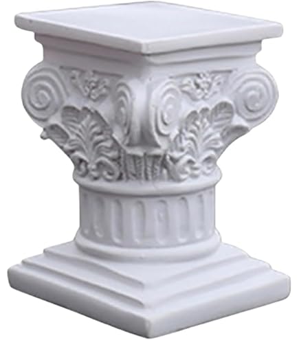 ローマ式柱デザインの装飾品 Amazon.co.jp: 装飾的なギリシャの柱 樹脂製 ローマの柱 柱の