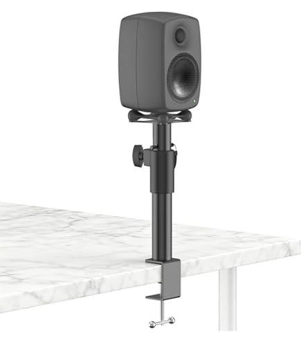 GENELEC 8030B スタジオモニタースピーカー Amazon | Genelec G3/8030C/8330A用高さ調節可能なデスクトップ