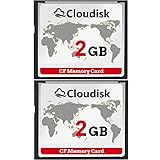 Cloudisk 2Pack Compact Flash Card (2GB)