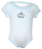 Stephan Baby Little Prince All-in-One Pin Dot Diaper Cover with Embroidered and Crystal Embellishmen