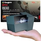 TCL PlayCube 750 GoogleTV搭載 1080P FHD DLPポータブルプロジェクター Netflix認定 750 ISOルーメン