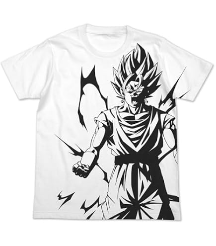 Amazon.co.jp: コスパ ドラゴンボールZ 超ゴジータ Tシャツ BLACK L
