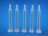 新しい樹脂スタティックミキサー5.3 – 16 / f6 – 16ミキシングノズルfor Duo Pack EpoxiesバヨネットA正方形50個(グリーン)
