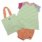 DENIM DUNGAREE ボーダーテンジク BABY CHARMING SET 92CZYクレイジー2 BS(80)