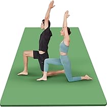 Amazon | YUREN トレーニングマット 大きい 幅広 200CM X130CM 厚め