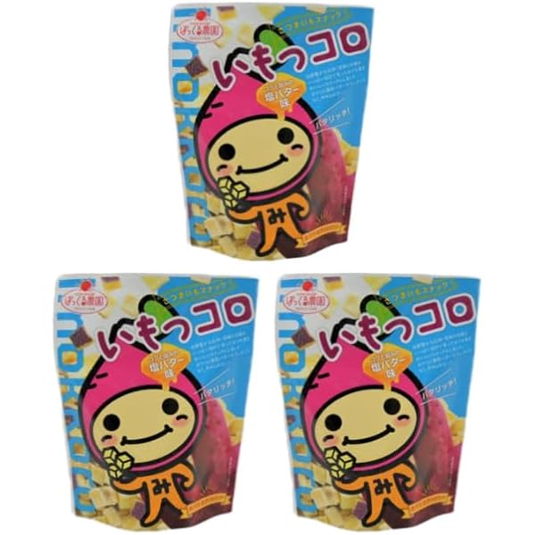 Amazon.co.jp: いもっコロ スタンドパック 3種類セット : 食品・飲料・お酒