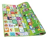 EOZY ジョイントマット ベビー 子供 フロアマット 赤ちゃん カラーマット プレイマット 安全で快適 3-18ヶ月のベビーに対応 お出かけも適当