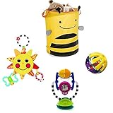 出産祝い Sassyサッシー おもちゃと収納4点セット(ビー)