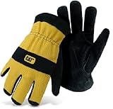 Cat cat012222l Therm Lined分割レザー手袋Lサイズ