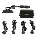 KKmoon LCD Display Wireless Parking Assist System Car Parking Sensor Reverse Radar Alert Kit with 4 
