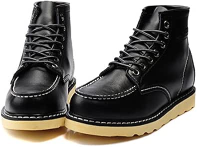 Amazon メンズ ワークブーツ 防寒 防滑 人気 男 靴 ムートンブーツ 雪ブーツ 冬靴w150 ノーブランド品 ブーツ