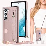 Galaxy S23 ケース 肩掛け 首かけ 斜めがけ 斜め掛け ショルダー ショルダーケース ケース 適用 S23 Galaxy ケース サムスン Galaxy S23 SC-51D docomo SCG19 au 楽天モバイル 全対応 ケース S23 カバー Galaxy S23 楽天モバイル ケース galaxys23 ケース エス23ケース galaxy sc 51d ケース galaxy s23 SCG19 ケース ギャラクシー S23 ぎゃらくしー S23 ケース GalaxyS23 スマホケース 【Heofuixt】 肩がけ バンパー バンパーケース 首掛け 斜め掛け ハードケース シンプル 手首バンド カードケース ストラップ付き クロスボディケース カード入れ スマホケース 携帯カバー ピンク