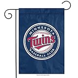 パーティー動物刺繍Garden Flag 12 " x 18 " MLB