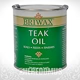 Briwaxチーク材オイル、500 ml / 16オンス