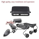 hot sale Car Parking Sensors Reverse Radar Alert Black 4 Parking Sensors system [並行輸入品]