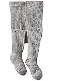 Jefferies socks ジェフリーズ ソックス キッズ ケーブルニットタイツ [1560] (2-4才, グレー)