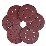 NALERサンドペーパー　サンダー用 サンディングディスク 　8穴　60枚入れ40/60/80/120/180/240丸型
