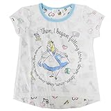 Disney ディズニー 不思議の国のアリス 前後切替 半袖Tシャツ 子供服 80cm