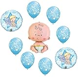 loonballoon Yep I ' m a Boyおむつベビーシャワー( 9 ) Piece Mylarとラテックスバルーンキットセット