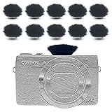 カメラマイクウィンドマフ Canon G7X Mark II Dead Cat ウィンドスクリーン マイクカバー AS300 G7X2シリーズ用 (ブラック)