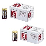 Panasonic 単4形アルカリ乾電池 40本入 業務用パック LR03XJN/40S【2個セット】