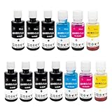 詰め替えインクキャノン用互換インクボトルPGBK*5 BKCMY各2本5色13本セット 補充用詰替えインクカートリッジBC-340/341 BC-360/361 BC-310/311 BC-345/346 BC-365/366 BC-385/386 XKI-N10N11XL XKI-N20N21 BCI-19上記シリーズ用の汎用充填インク