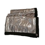 CAICOLOR アンチ風と防雨シェード布日焼け止め日焼け止めネットアルミニウム箔冷却シェードネット (サイズ さいず : 4X7m)
