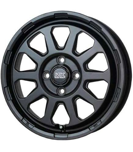 Amazon | 【ホイールのみ 4本セット】14インチ MAD CROSS RANGER 5J+35