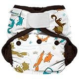 Best Bottom Cloth Diaper Shell-Hook and Loop, Fox Trot by Best Bottom Diapers [並行輸入品]